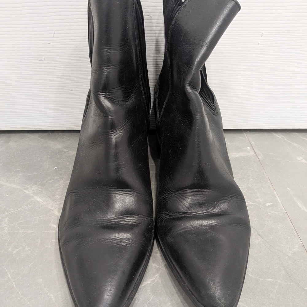 Zara Black Ankle Booties